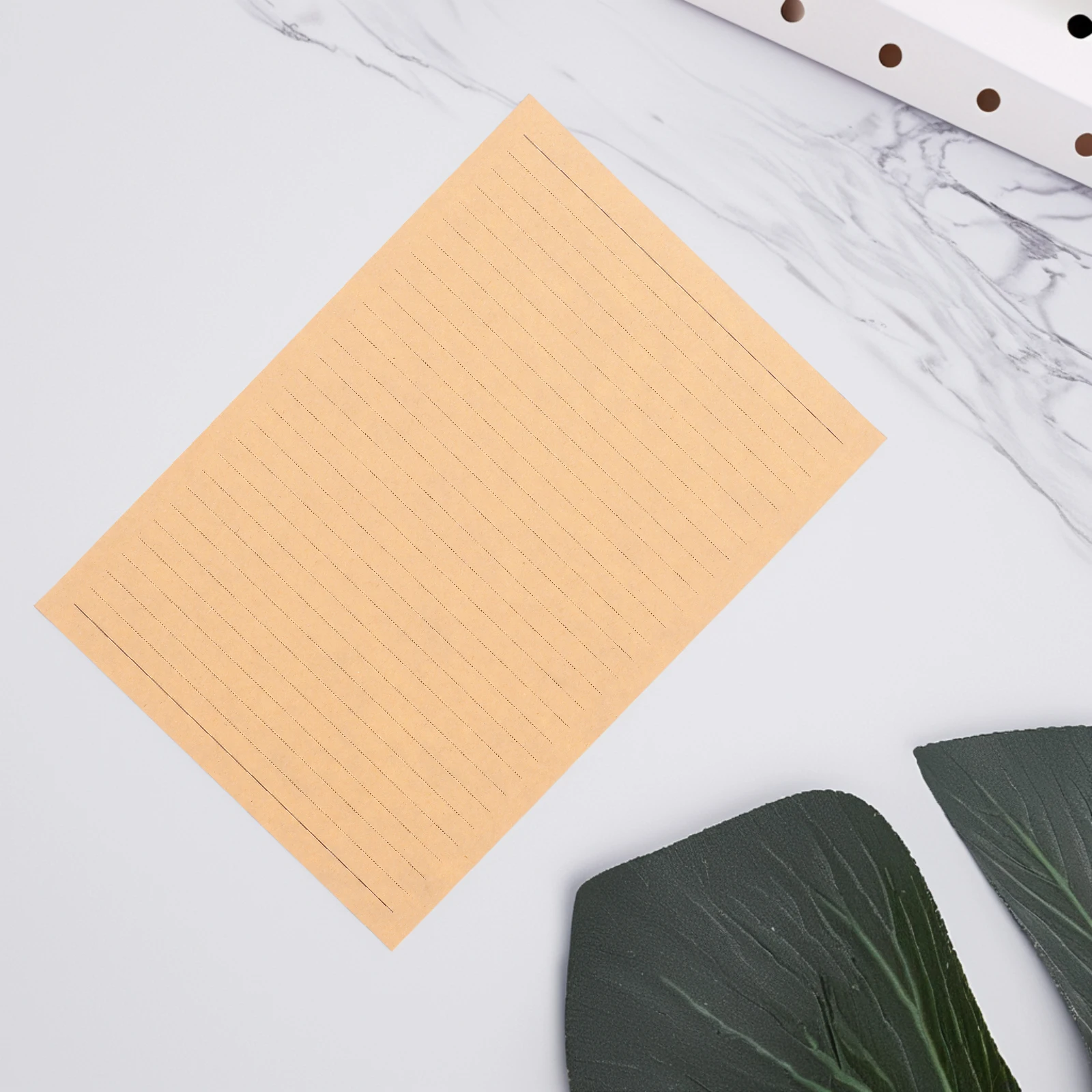 

100 Pcs Writing Paper Lined Sheets for Letters Invitations Art Traditional Stationery Set