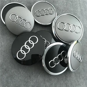 Auto Styling Wheel Center Cap, Hub Covers Badge, Audi A3, A4, A5, A6, A7, A8, S4, S6, 4B0601170, 60 mm, 61 mm, 68 mm, 69 Millimeter, 4 Pces 12 Hauptrizing -Verkäufe 61 mm - №10