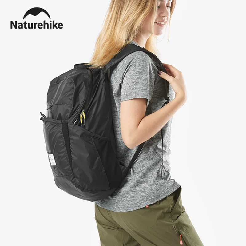 Naturehike Ultra-light Travel Portable Folding Backpack 22L Waterproof Outdoor Bag Mountaineering Leisure Sports Backpack