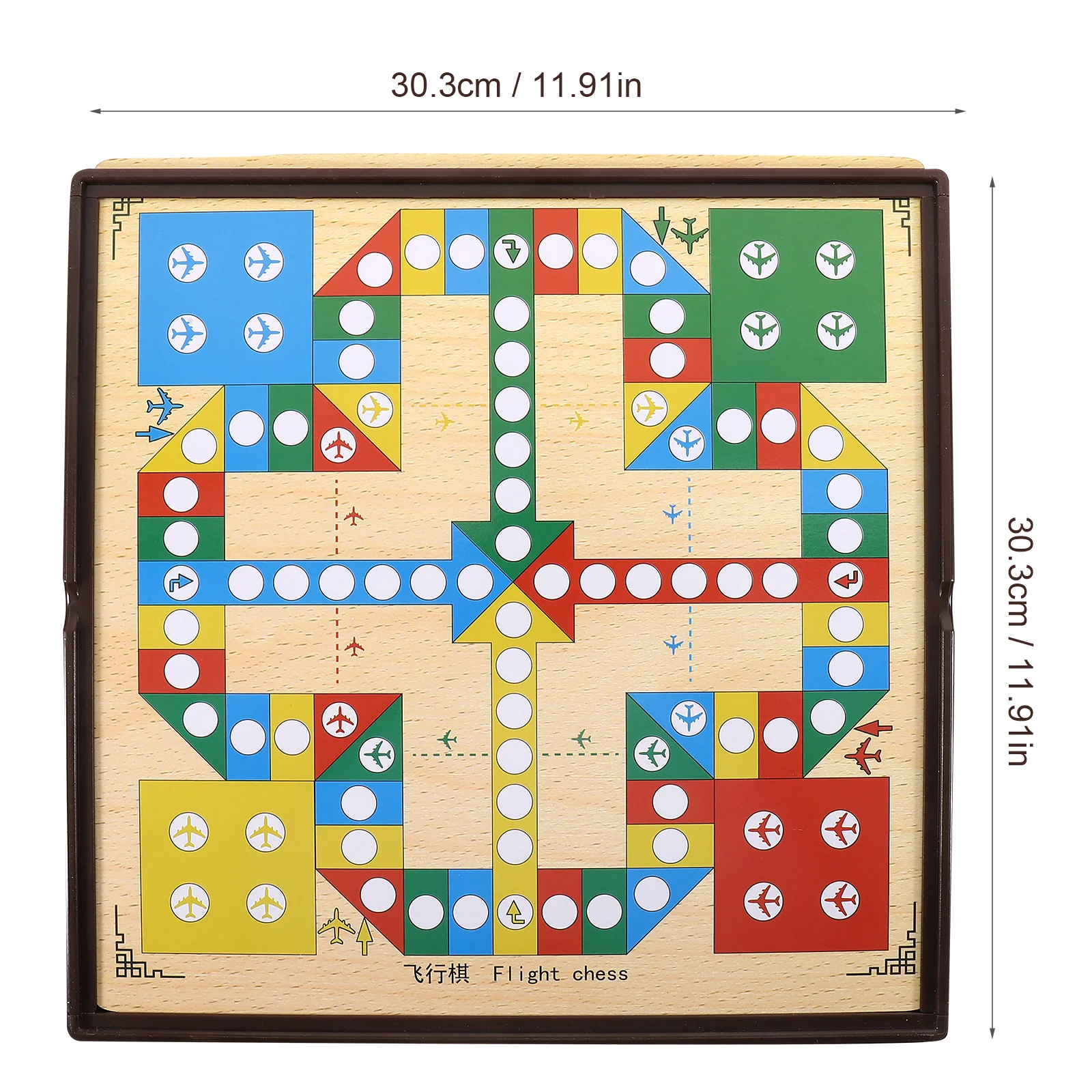 Checkerboard All-in-one Checkers Travel Area Rugs Chinese Gobang Game Wooden Educational Playthings