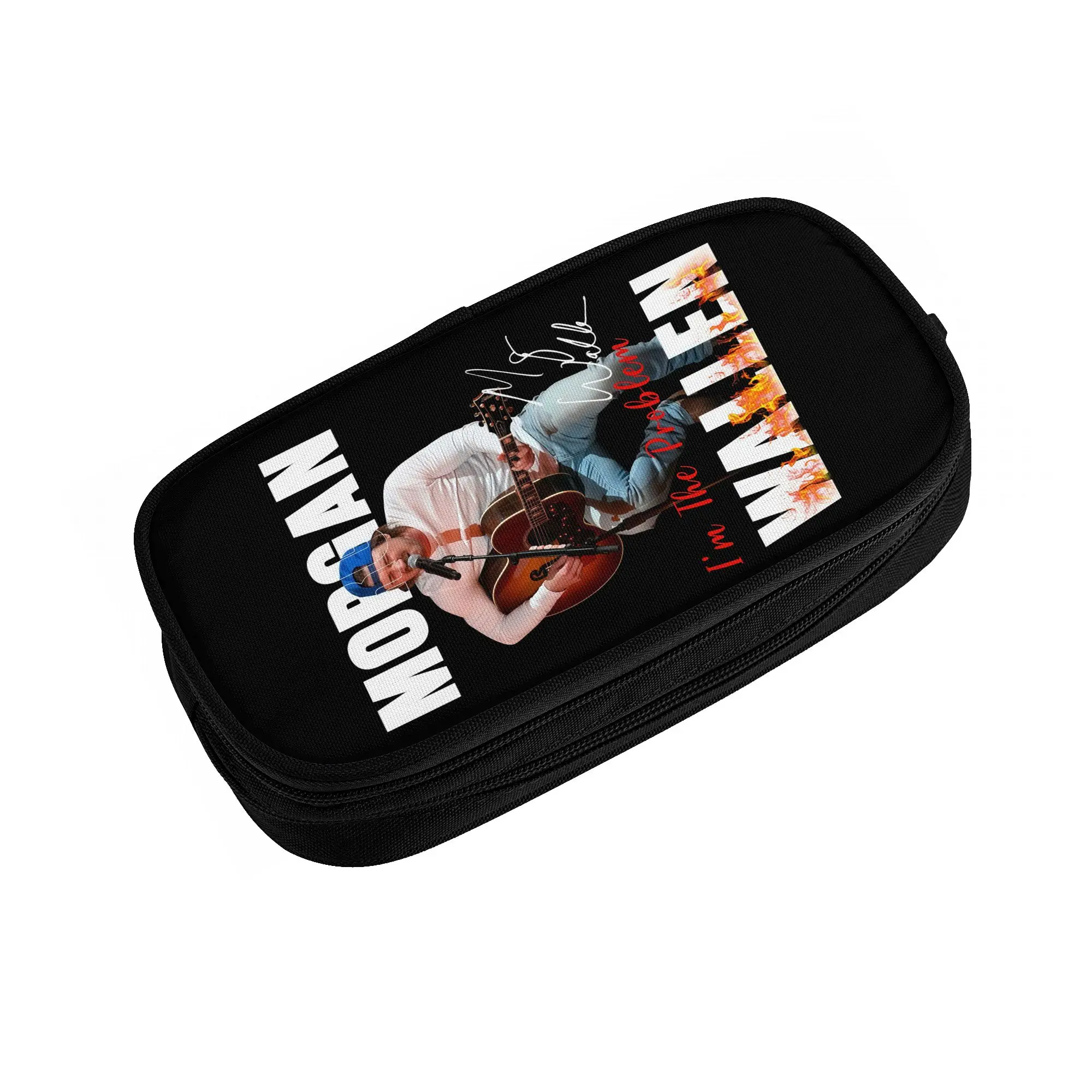 Morgan Wallen Popular Singer  Cute Pencil Case Girl Boy Large Capacity  Pencil Bag Students Stationery
