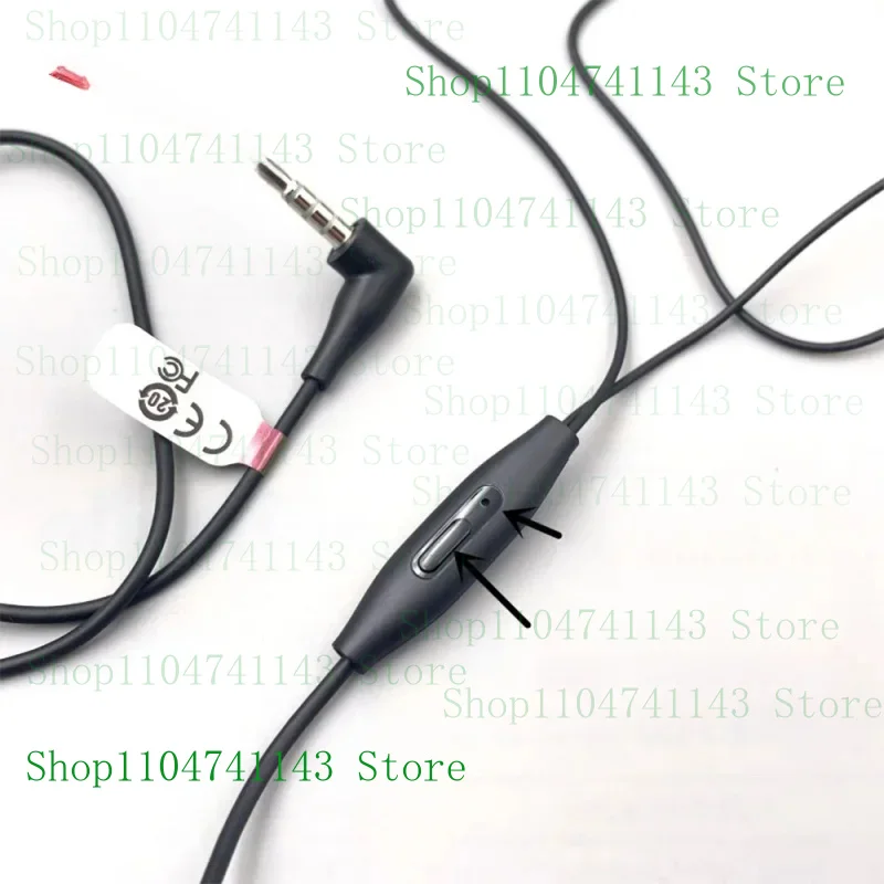 New Original for Sony MH410C Headset Earphone Earbud for Apple IPod IPhone MP3 MP4 Black Earbuds Earphones Microphone 3.5mm