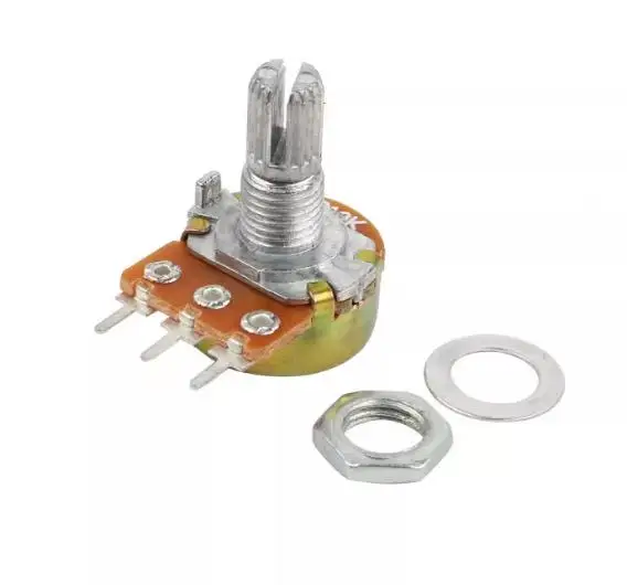 5Pcs/lot Potentiometer Resistance WH148 3Pin 1K 2K 5K 10K 20K 50K 100K 500K 1M Ohm Linear Taper Rotary Potentiometer Resistor