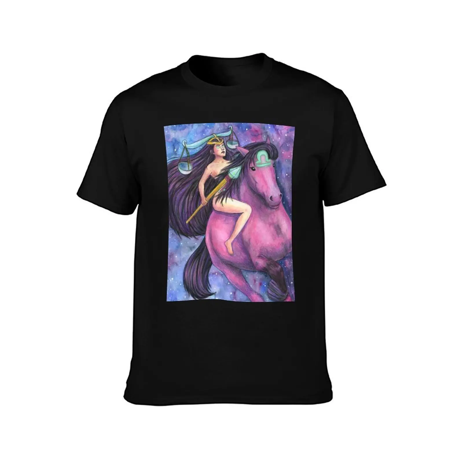 Libra T-Shirt Summer Holiday Casual Tee