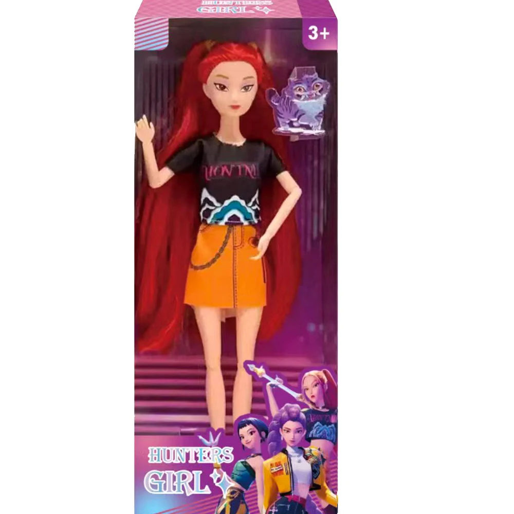 HOT Nieuwe Demon Hunters action figure Speelgoed Rumi Mira zoi KPop Demon Hunters Karakter Vinyl Masker Beeldje Fan Club Verjaardagscadeautjes