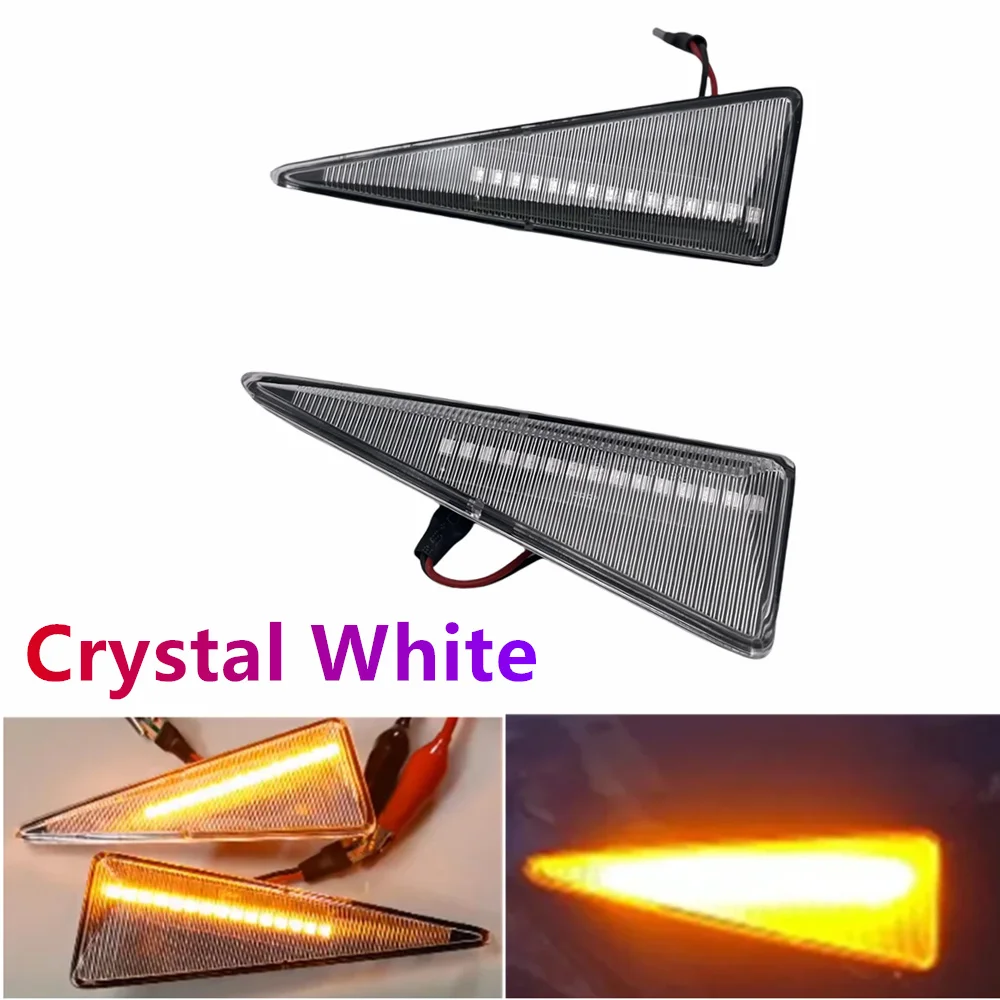 

Динамический светодиодный боковой указатель поворота для Renault Avantime Espace 4 Megane2 Scenic2 Vel Satis Wind 2010-2013, автомобильные аксессуары