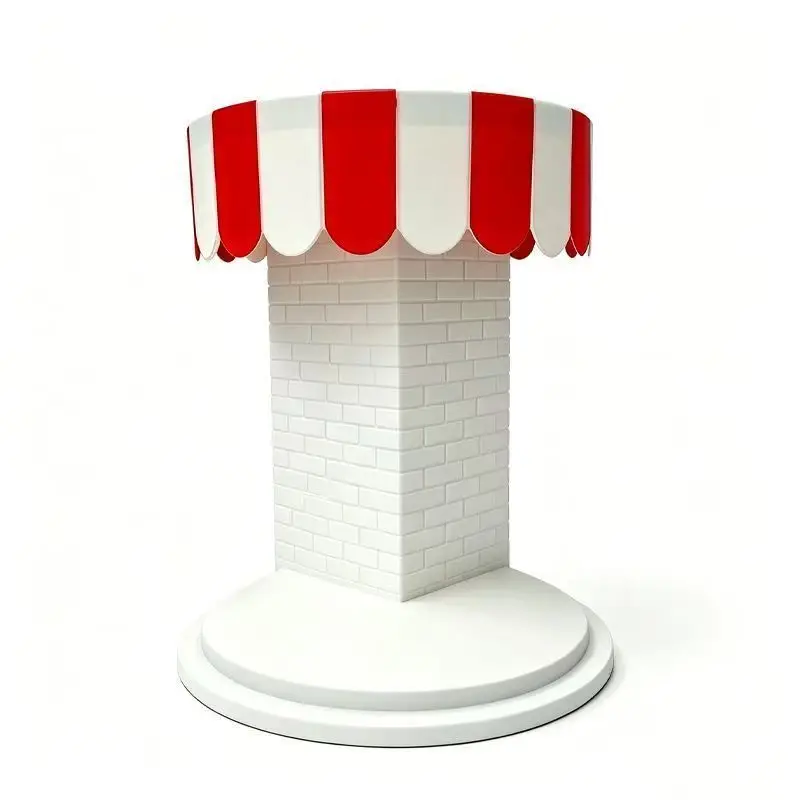 Wall Mount Corner Display Shelf 3D Print Shop Style Rack With LED Light For Mini Figures Blind Box Wall Decor Bedroom Figurine C