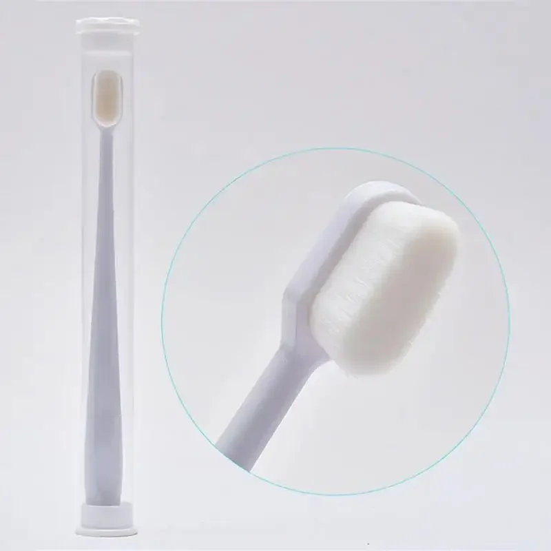 Ultra-fine Soft Toothbrush Million Nano Bristle Adult Tooth Brush Teeth Deep Cleaning Portable Travel Oral Care