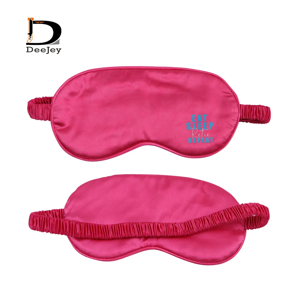 custom logo printed eye mask