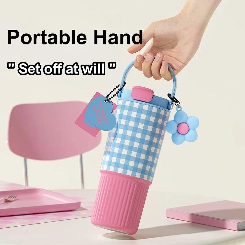 710 مللي زجاجة ماء 316 مكنسة من الفولاذ المقاوم للصدأ بهلوان زجاجة تُرمُس معزولة الساخن والبارد كوب قارورة عازلة مكتب في الهواء الطلق