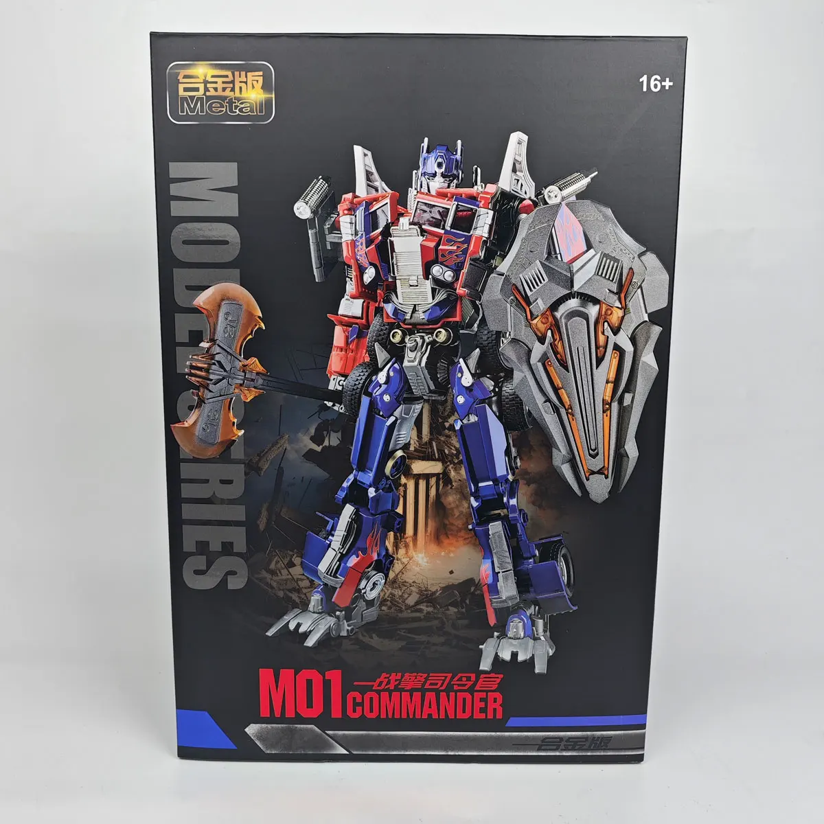 Transformatie Zwart Apple M01 M-01 M01 M01D OP Commander Metalen WJ Action Figure Robot Speelgoed Cadeau