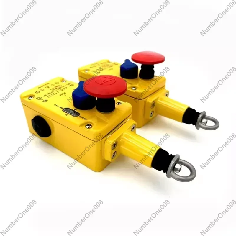 

Аварийный выключатель с тросовым приводом 440E-L13137/L13042 для конвейера, 2NC/3NC, IP66, -25-80°C ° C 125m Span Manual Reset