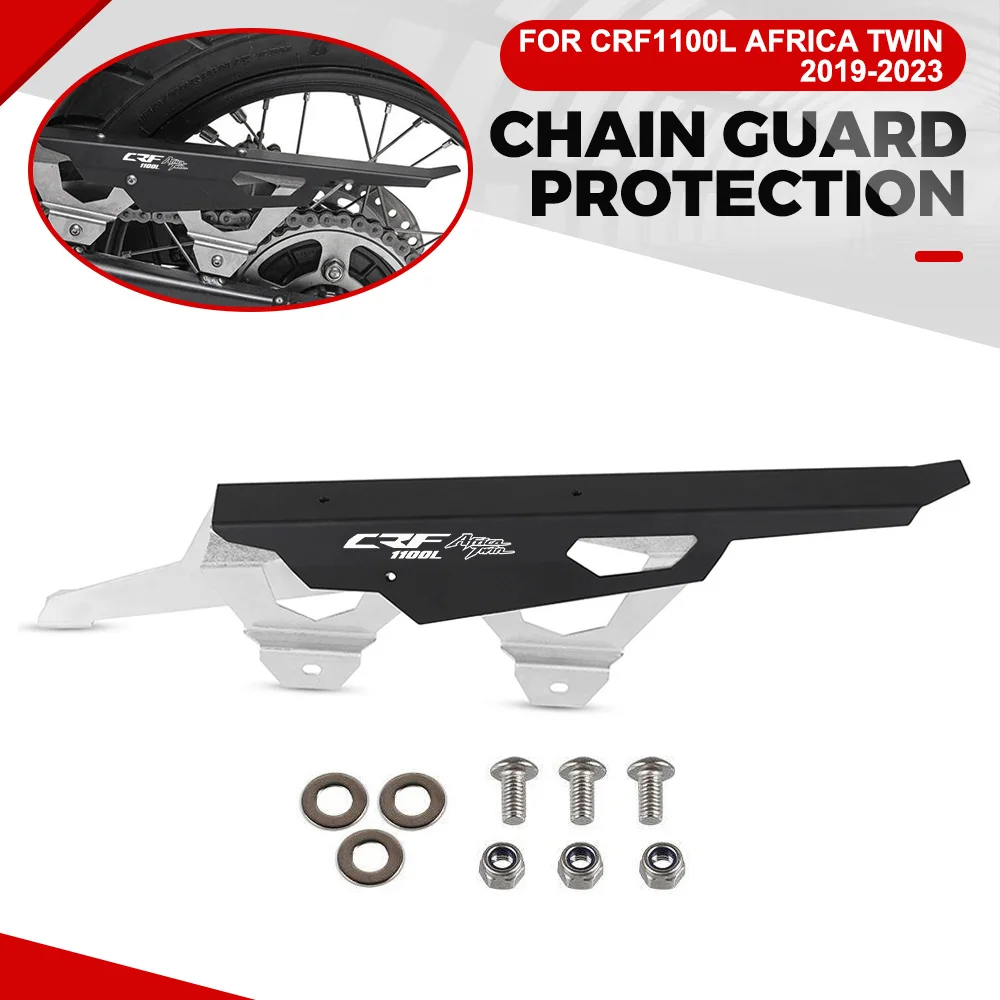 

Motorcycl Chain Guard Protector For HONDA CRF1100L CRF 1100 L AFRICA TWIN ADV ENTURE SPORTS 2019-2024 AFRICATWIN 2023 2022 2021