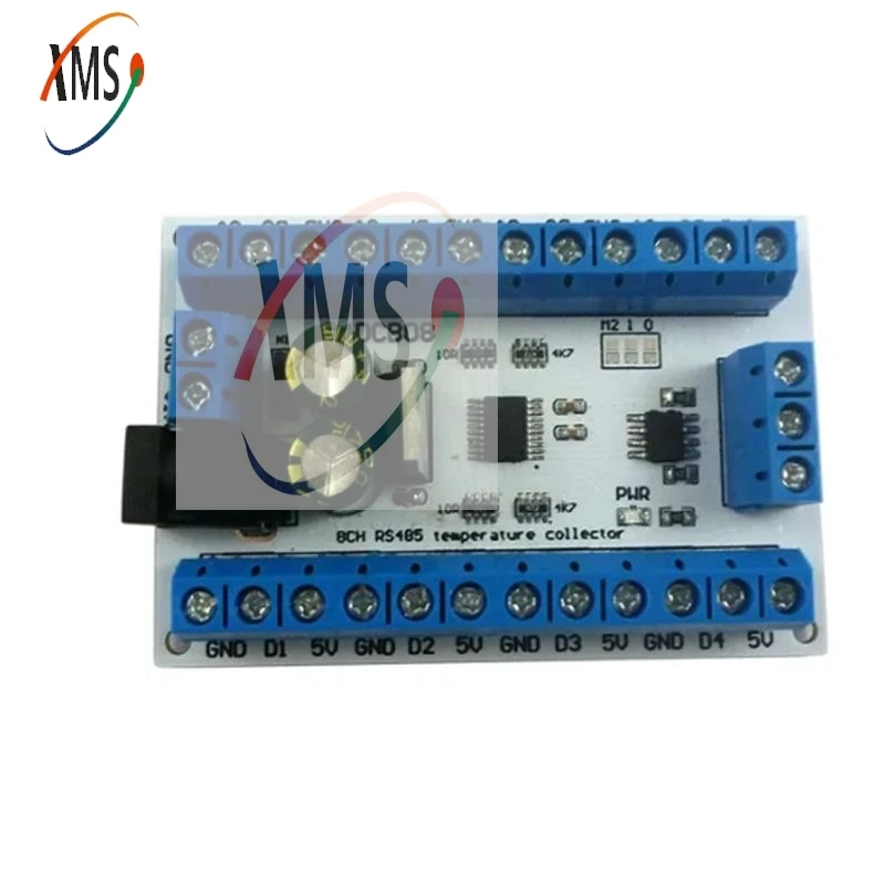 3PCS R4DCB08 8CH RS485 Modbus Rtu Temperature sensor Board