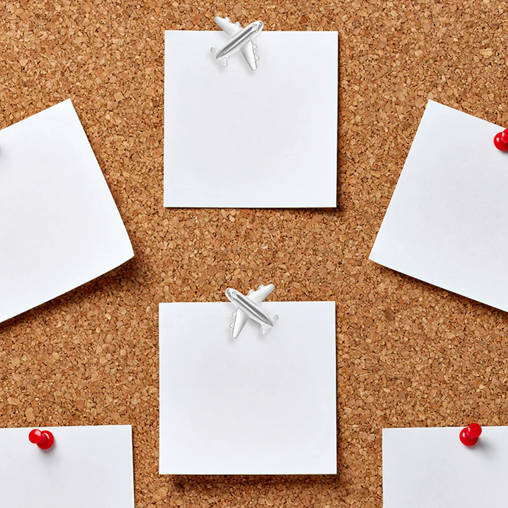 

30pcs Metal Airplane Push Pins Thumbtacks For Bulletin Board Office Map Marking Decorative Stationery Photo Wall Display