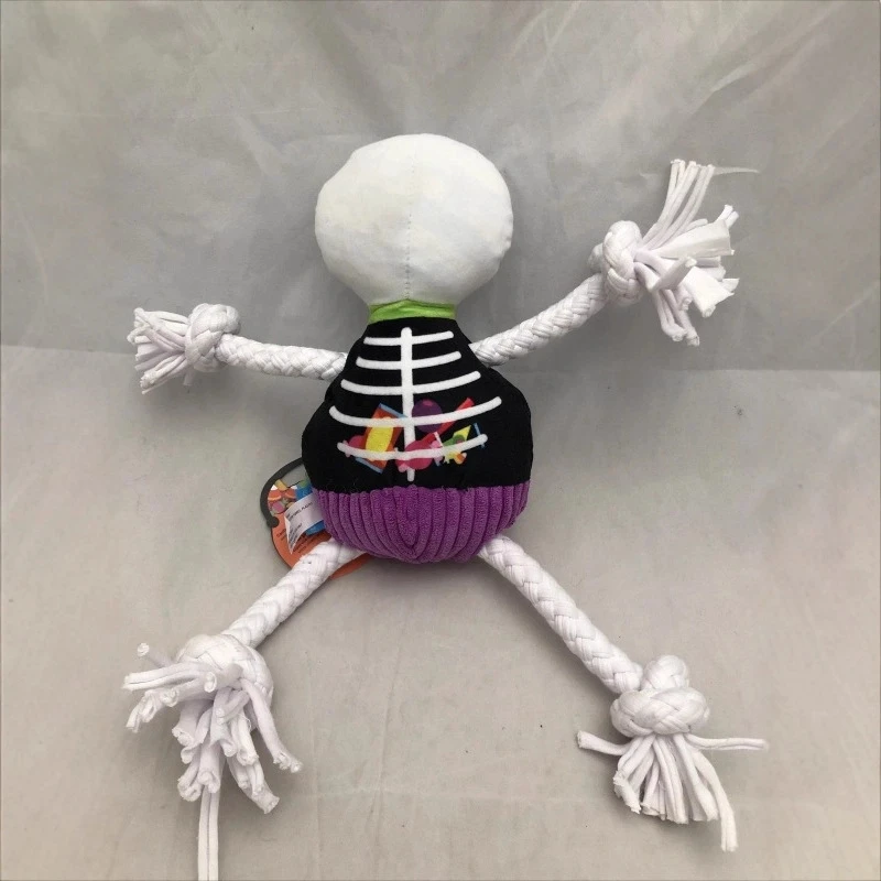 

Plush Dog Tug M L Squeaky Soft Durable Chew Toy For Small Medium Dogs Puppy Play Gift Home Table Decor Birthday Christmas