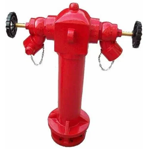 2 Ways Fire Hydrant With Valves Bs336 Pillar Type Fire Hydrants