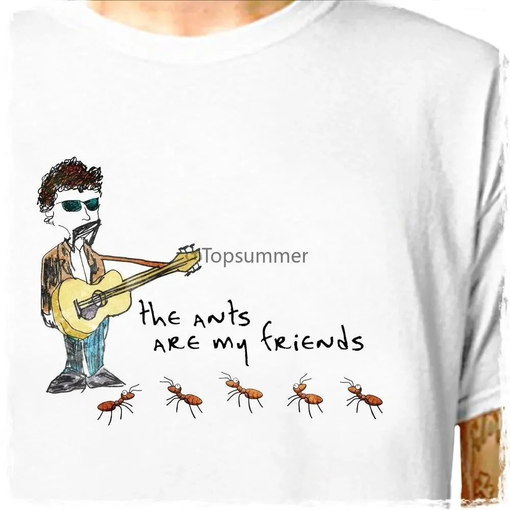 T Shirt Bob Dylan The Ants Tees (Lazycarrot) Blowin In The Wind Music Festival Entomology Insects Friends Party
