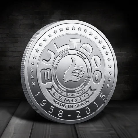 Сувенирная монета «Бултако Матадор» из Испании с серебряным покрытием, коллекционная подарочная монета, сделанная в Испании, коллекционное искусство, 1 шт., памятная монета топ 10 магазин монет - №7