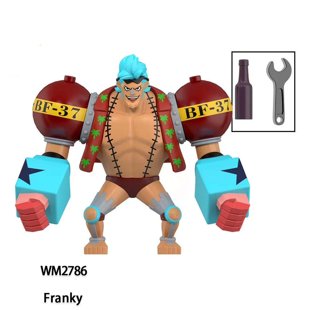 

WM6193 WM6192 WM6191 WM6190 Figurines Cartoon Series Characters Building Anime Action Figure Accessories Model Toys For Kids