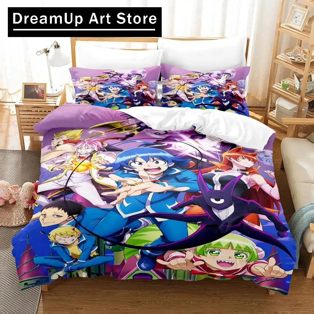 Welcome to Demon School! Iruma-kun Bedding Set Single Twin Full Queen King Size Bed Set Teenage Bedroom Duvetcover Sets