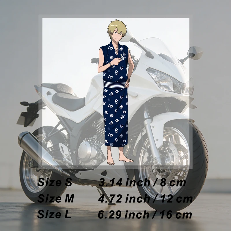 Car Stickers Anime Vinyl Decal Waterproof Die Cut Scratch Resistant Bubble Free Durable for Car Bumper Motorcycle Auto Decor 2