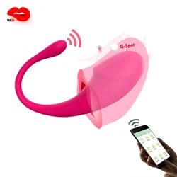 Vibromasseur point G avec télécommande pour femme, application sans fil, producteurs vibrants, masturbateur chronologique du clitoris, culotte Fidget, jouets sexuels pour couples