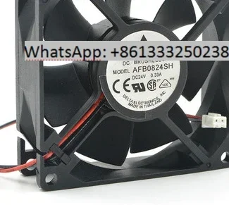 

Electronics AFB0812SHE R00 DC 12V 0.40A 80x80x15mm 3-Wire Server Cooling Fan