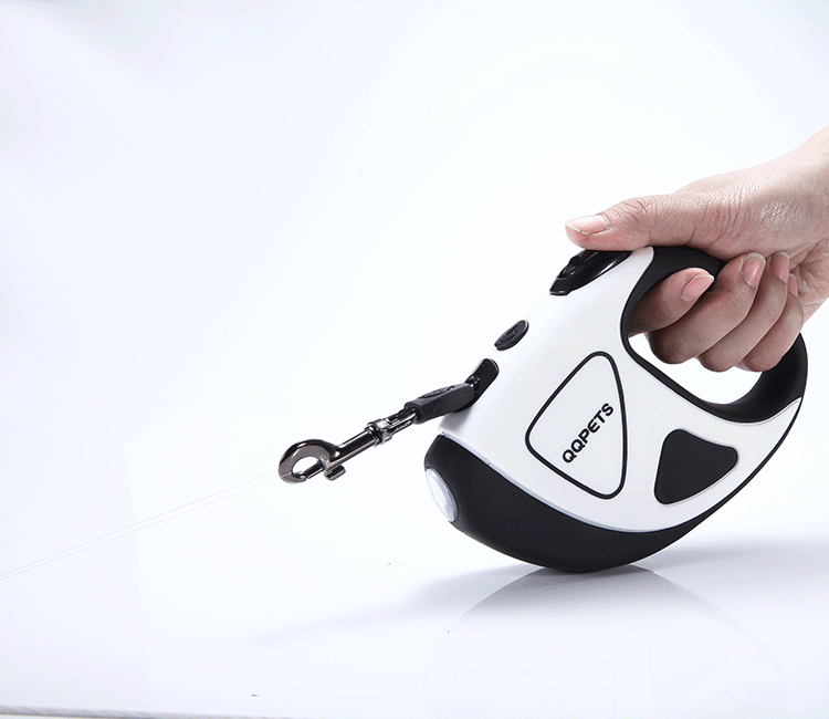 No Battery LED Pet Dog Retractable Leash for Small Large Dogs Automatic Puppy Big Dog Lead Walking Pitbull Bull Terrier Pet Belt