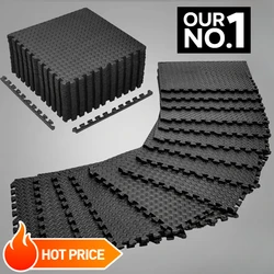4-20PCS Home Gym Stitched Activity Mat EVA Foam BPA Free Waterproof Floor Mats Non-slip Quiet Kids Activity Play Mats Home Decor