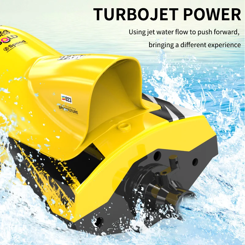 Rc Boat 749 Turbojet Remote Control High-Speed Speedboat Brushless Motor Competition 2.4g Electric Remote Control Ship Model Toy