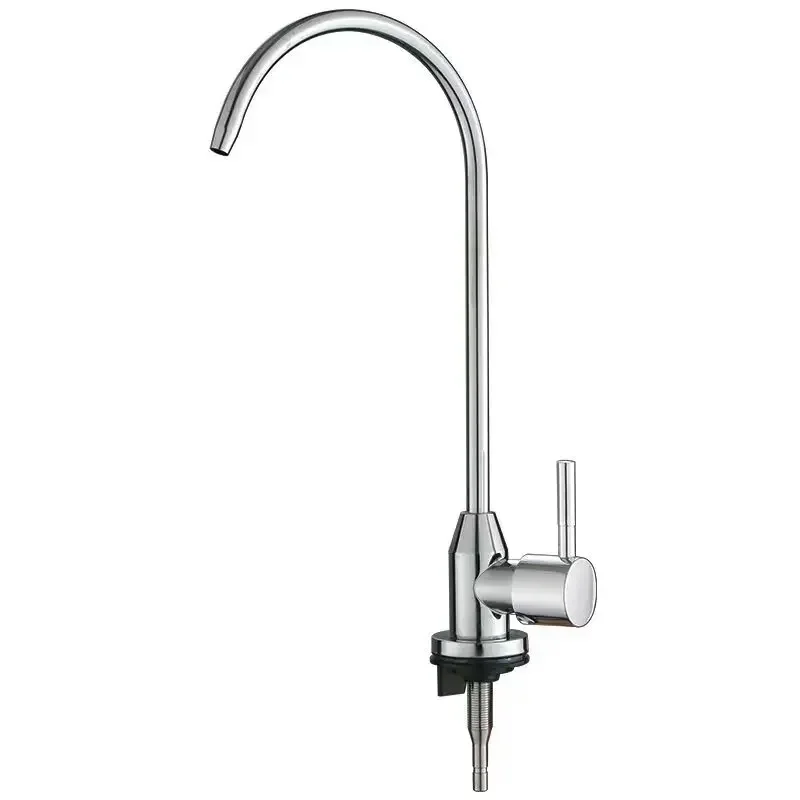 

Bathroom Accessories, Water Purifier, Stainless Steel Brushed 2-port Single Cold Water Faucet