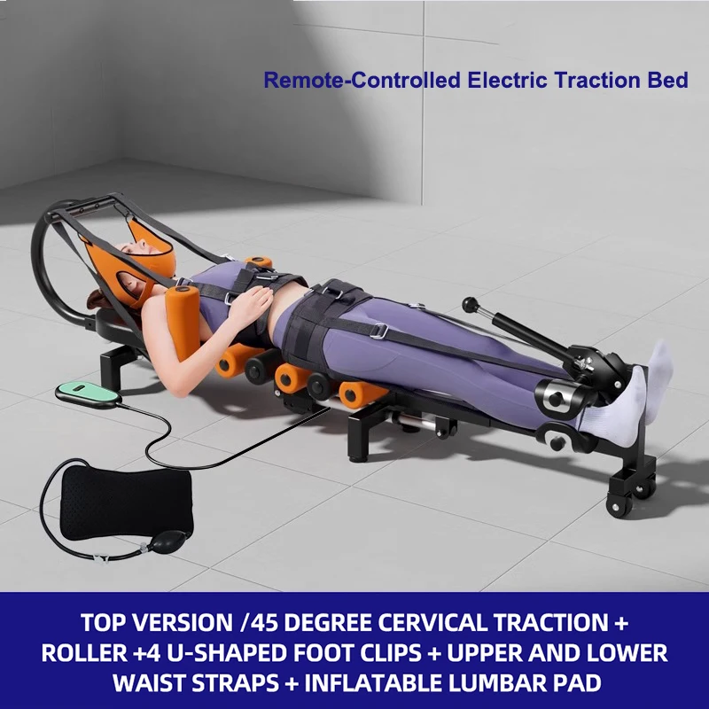 Remote Control Electric Waist Traction Inverted Machine