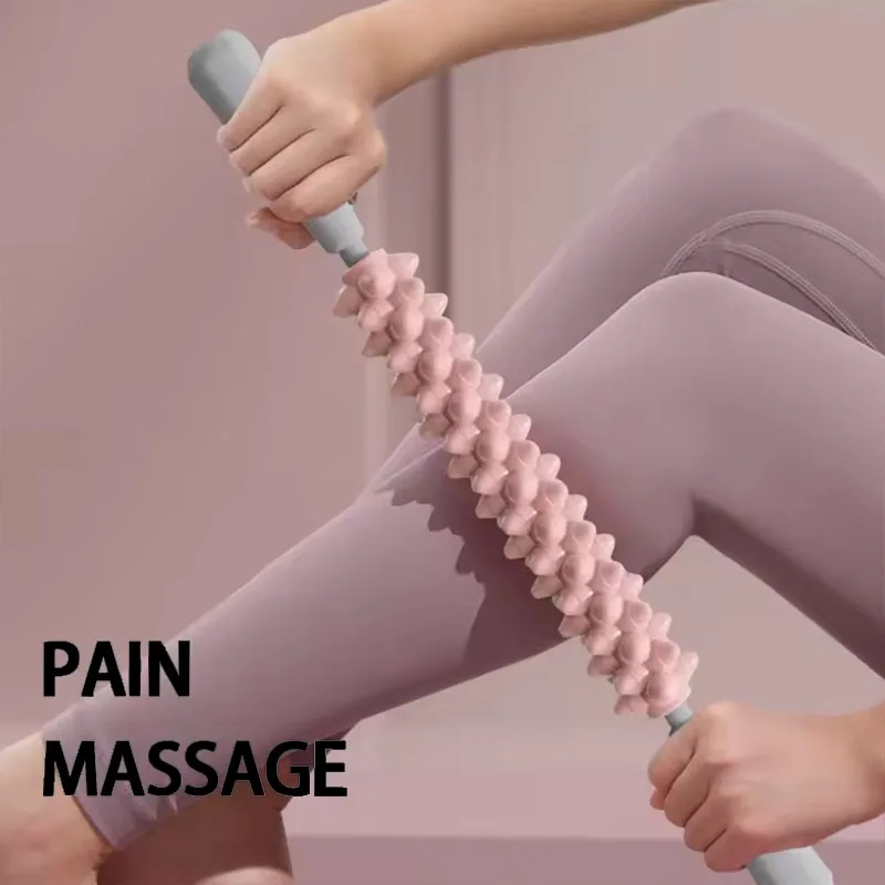 

Roller Muscles Massage Stick Relaxation Yoga Fitness Wolf Tooth Fascia For Calves Thighs Quadriceps Arms Forearms