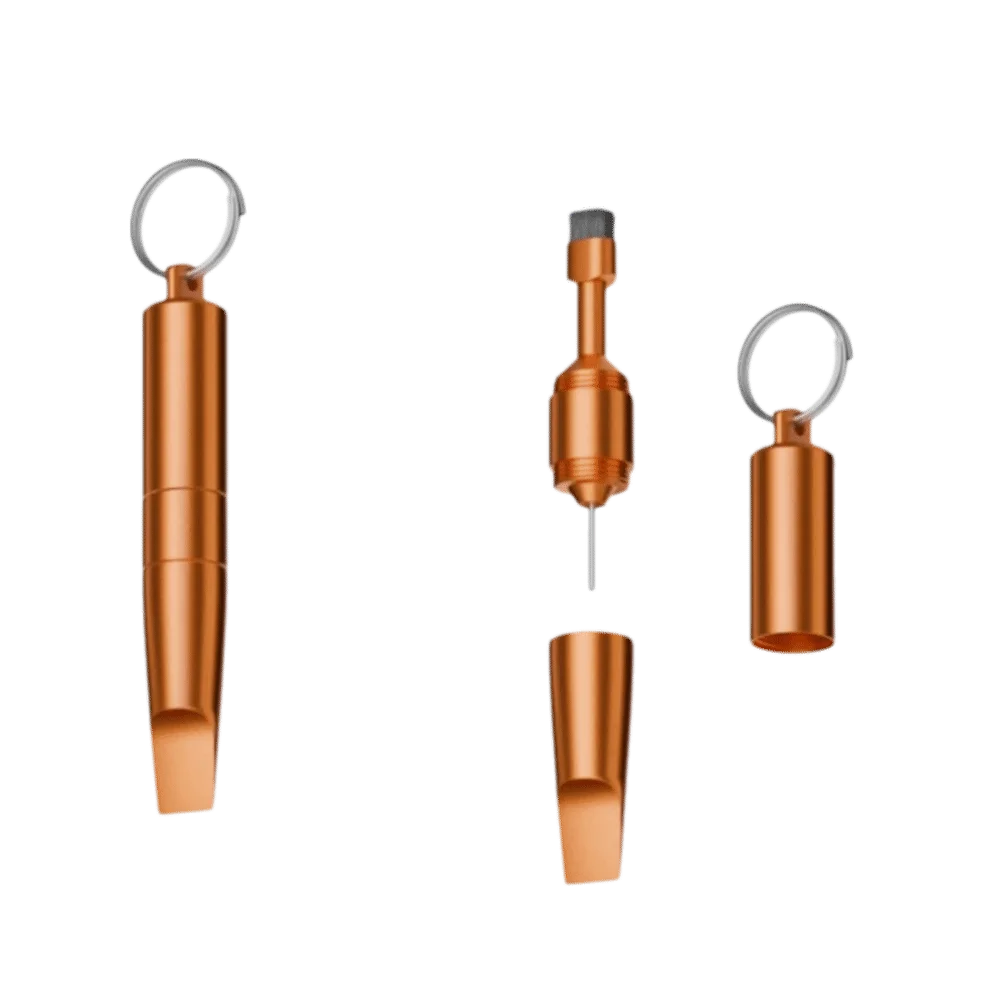 Multitool Portable Multifunction Tool Versatile Implement Eject Pin 3-in-1 Keychain Tool Cleaning Brush Headset Cleaning Brush