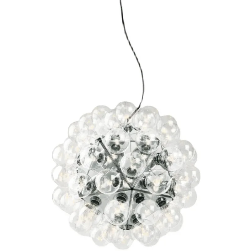 

Dining room, personalized creativity, glass ball, dandelion chandelier, villa stairs, living room, bedroom light