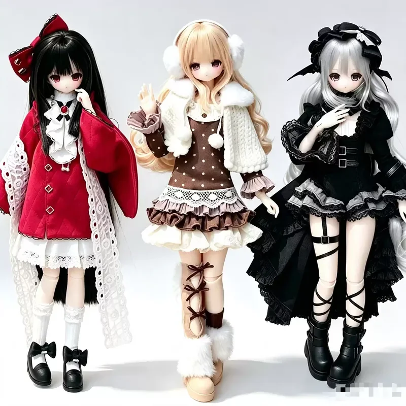 Saturday Girl Weekly Series 1/6 Wurzelhaar BJD Blind Box Mystery Box Niedliche Actionfigur Puppenmodell Sammlerstück Ornament Geschenk