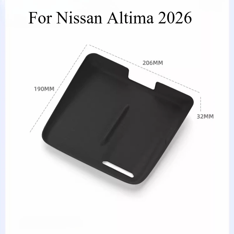 

For Nissan Altima 2026 HarmonyOS Wireless Charging Pad Auto Interior Accessories Car Phone Non-slip Charger Mat Silicone