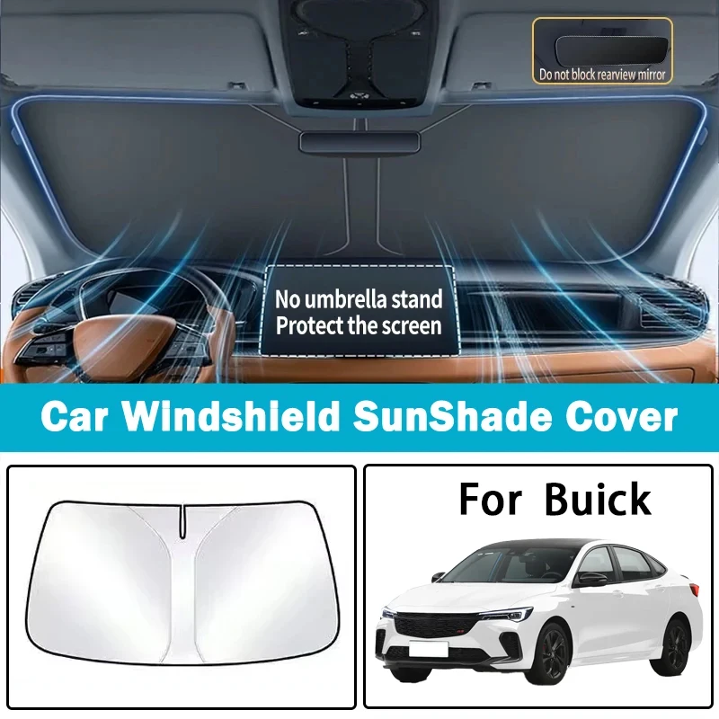 

Suitable for Buick GL8 Veylon Envision PLUS Regal E5 LaCrosse car sunshade front shield sunscreen heat insulation parasol visor