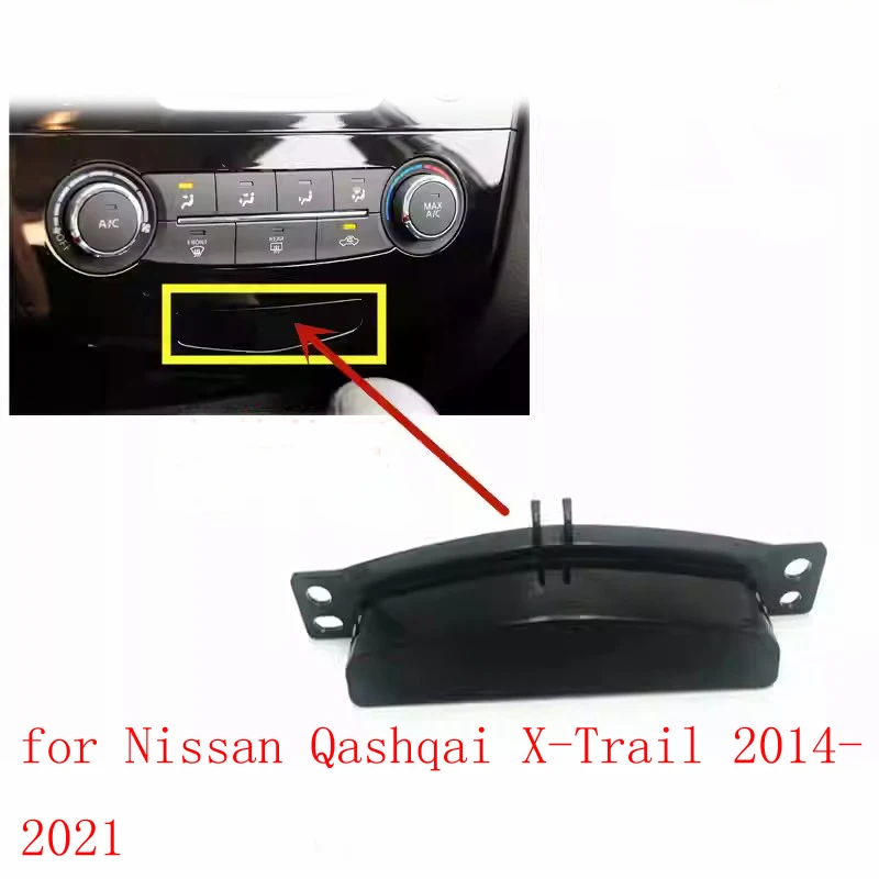 

Car accessories air conditioning control panel small decorative cover for Nissan Qashqai X-Trail 2014-2021