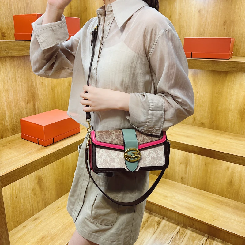 Sac fourre-tout en cuir de luxe pour femmes, élégant, sac à main à bandoulière de styliste classique pour Style moderne