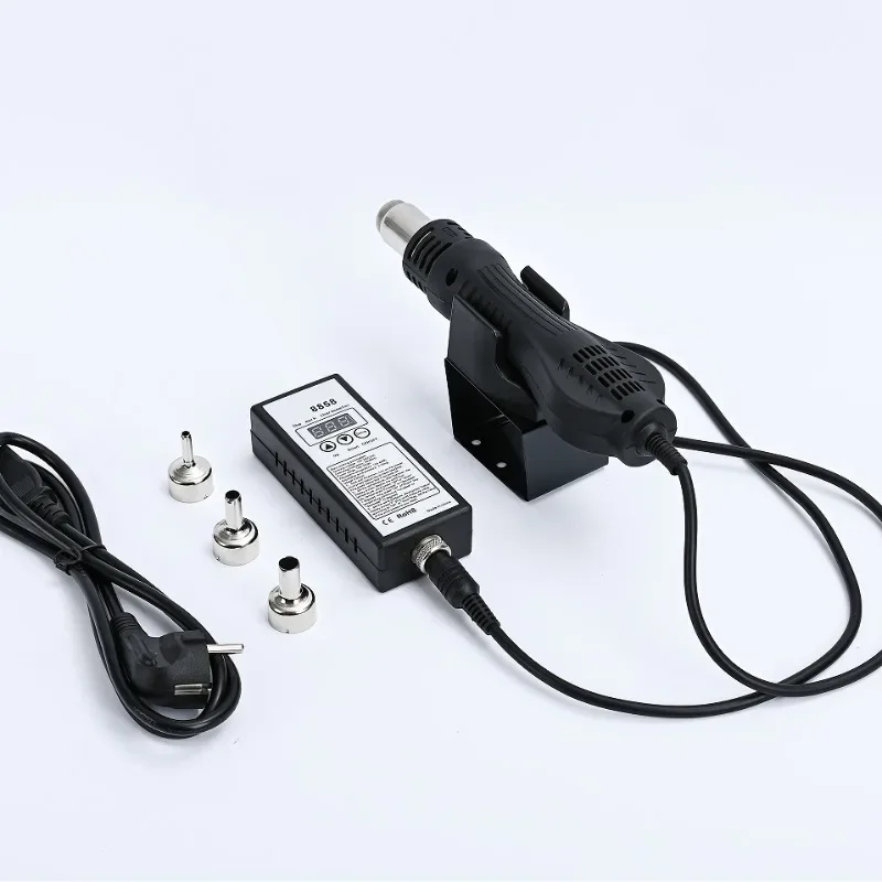 Hot air gun 8858 Micro Rework soldering station LED Digital dryer for soldering 700W Heat Gun welding repair tool