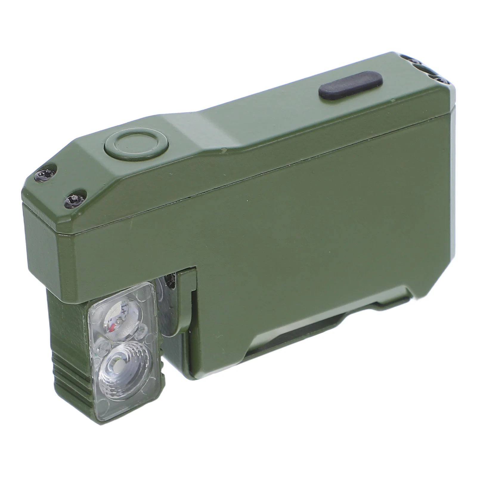 

Mini Rechargeable Flashlight 400 Lumens USB Charging Compact Portable Pocket Torch Camping Hiking Emergency Small Bright Light