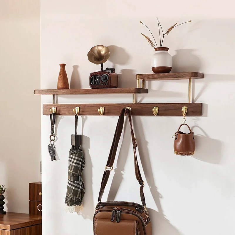 Generous Fashionable Wall Mounted Coat Racks Elegant Simple Perchero Ropa De Pie Furniture for Home