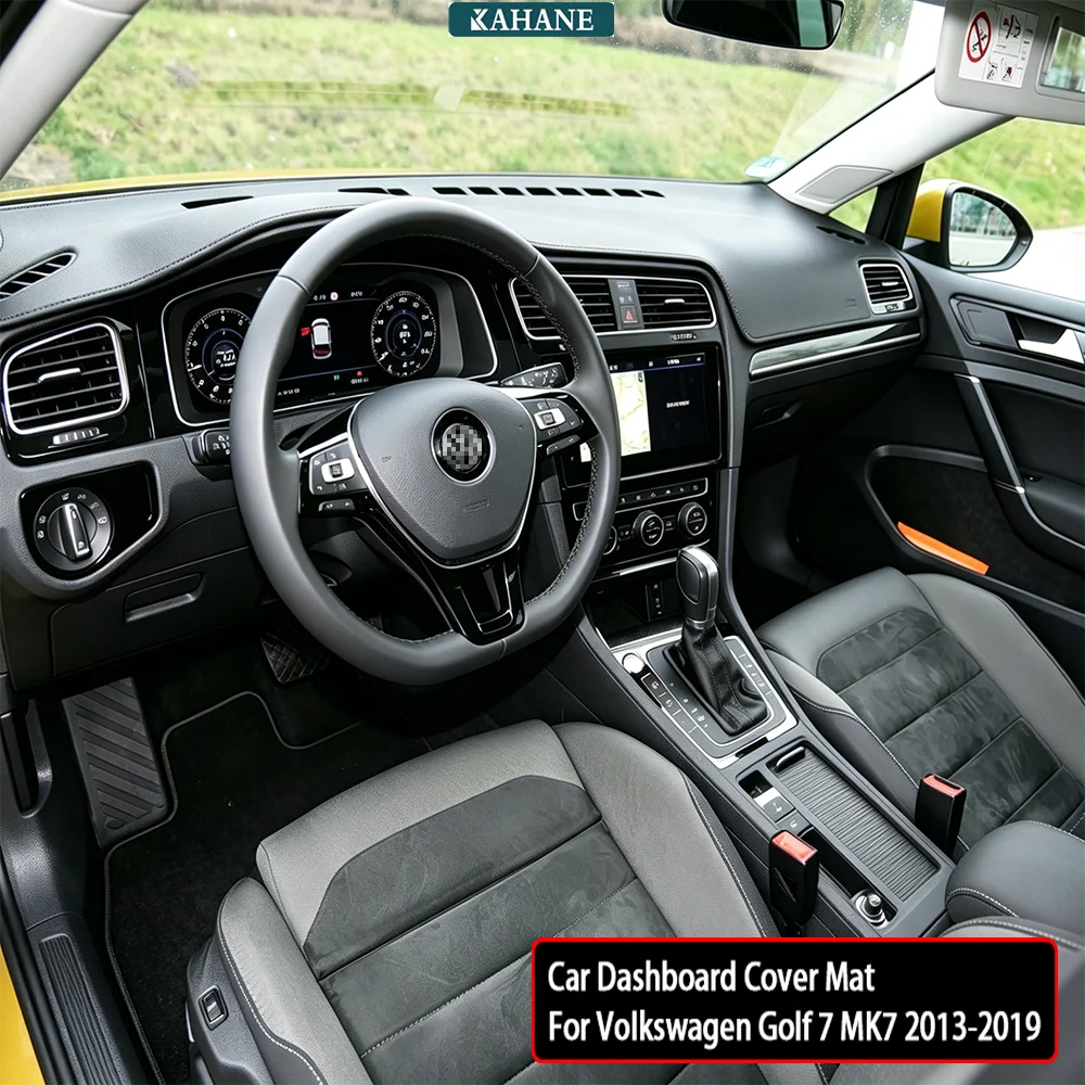 

Car Dashboard Cover Pad For Volkswagen VW Golf 7 MK7 2013 2014 2015 2016 2017 2018 2019 Sunshade Mat Interior Accessories