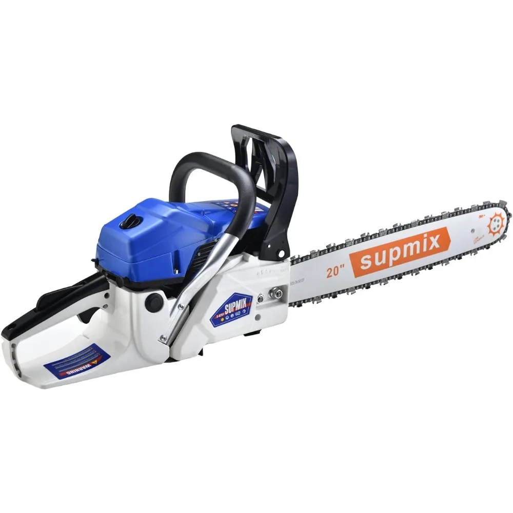 20 inch 62cc Chain Saws for Trees Gas Powered 4.2HP 2-Cycle Cordless Wood Cutting Machine