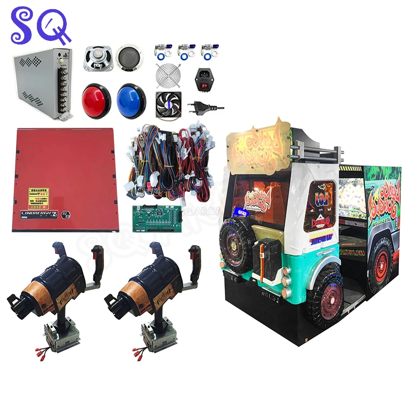 

Arcade Joystick Jungle Adventure Simulator Kit Children's Simulator Kit For Children Kids Playing Games Diy Kit