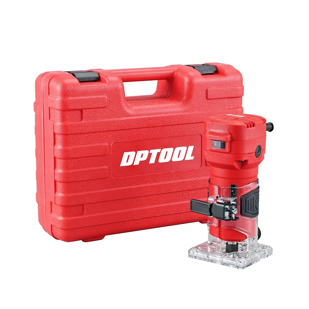 DPTOOL 500W Industrial Wood Palm Router Machine Electric Wood Trimmer