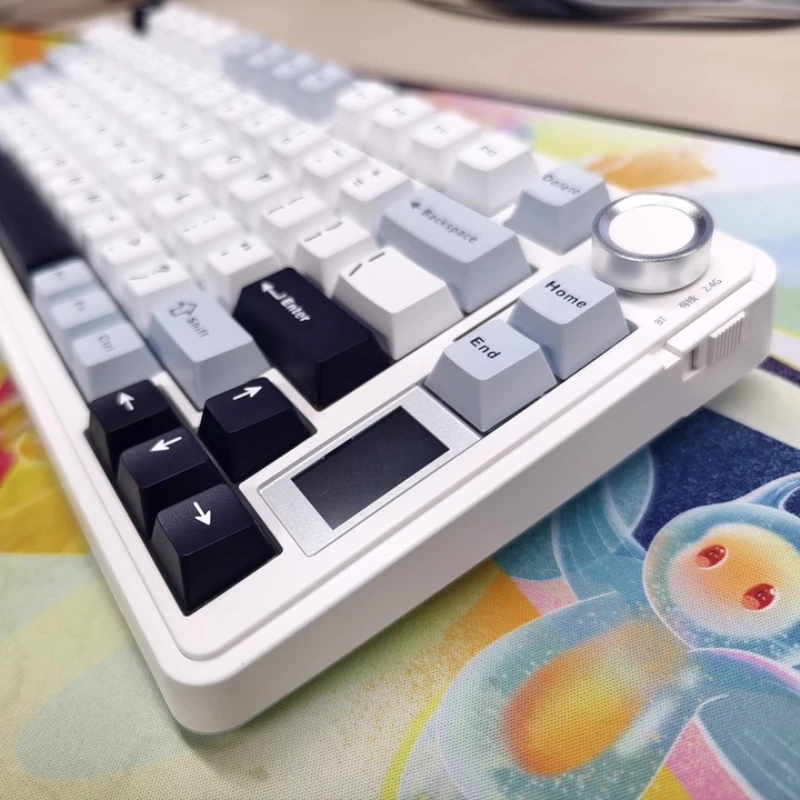 

Механическая клавиатура AULA S75pro, беспроводная 3-режимная Bluetooth-клавиатура, RGB, прокладка для горячей замены, пользовательская игровая клавиатура F75 для офиса/электронных видов спорта