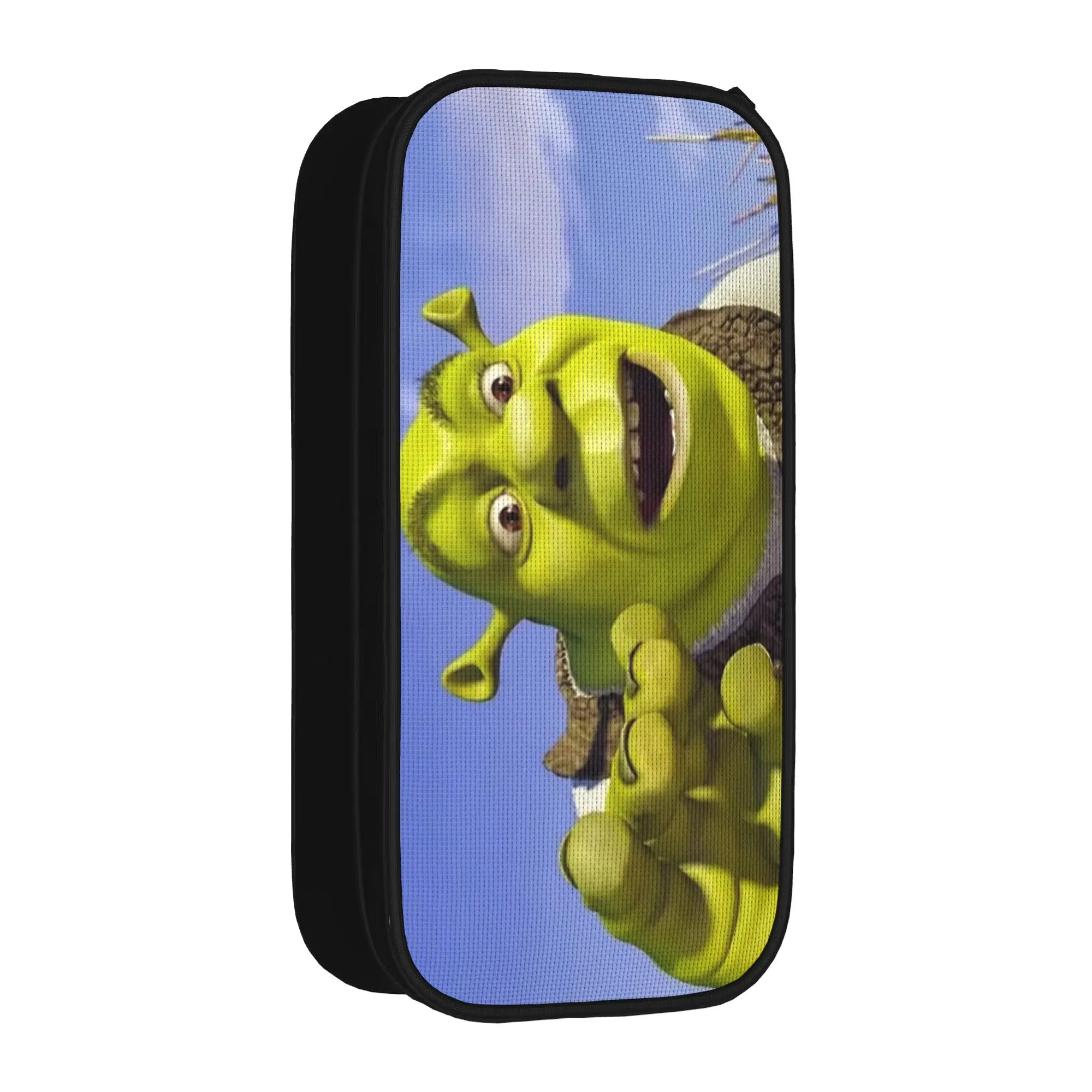 estojos-de-lapis-e-porta-canetas-com-design-divertido-'hoje-nao-posso-estou-atarefado'-shreks-para-estudantes-bolsas-escolares-com-ziper-para-material-escolar